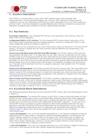 FT230XQ-T Datasheet Pagina 13