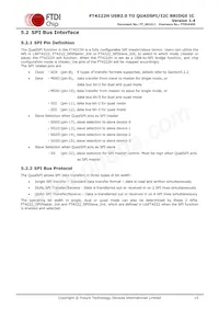 FT4222HQ-C-T Datasheet Pagina 15