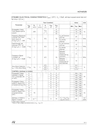 HCF4052M013TR Datasheet Pagina 5