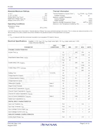 HI1-0539-5 Datasheet Pagina 2