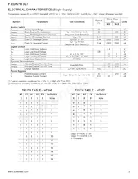 HT507DC Datasheet Page 3