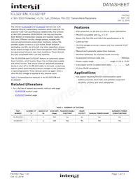 ICL3221EMVZ Datasheet Copertura