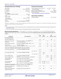 ISL3243EIRZ Datasheet Page 5