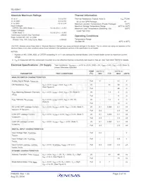 ISL43841IRZ-T Datasheet Page 3