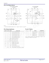 ISL54216IRUZ-T7A Datasheet Page 2