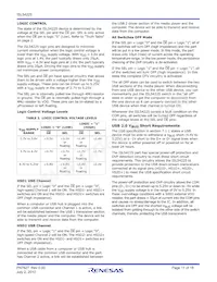 ISL54225IRUZ-T7A Datasheet Page 11