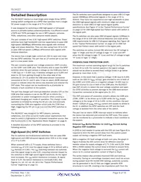 ISL54227IRUZ-T7A Datasheet Pagina 9