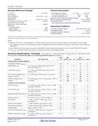 ISL54501IRUZ-T Datasheet Page 4