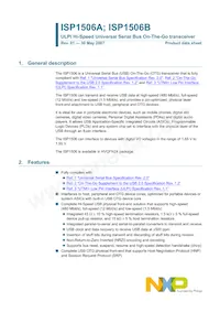 ISP1506ABS Datenblatt Cover