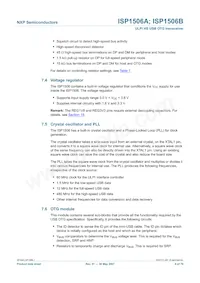 ISP1506ABS Datasheet Pagina 8