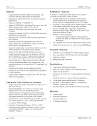 KSZ8851-16MLLJ Datasheet Pagina 2