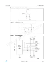 M74HC4852RM13TR Datasheet Pagina 3