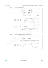 M74HC4852RM13TR Datasheet Pagina 9