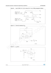 M74HC4852RM13TR Datasheet Pagina 10