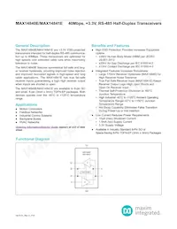 MAX14841EASA+ Datasheet Copertura