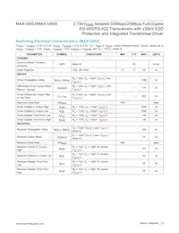 MAX14855GWE+ Datenblatt Seite 5