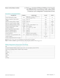 MAX14855GWE+ Datenblatt Seite 7