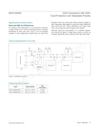 MAX14883EASA+ Datasheet Page 10