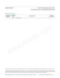 MAX14883EASA+ Datasheet Page 11