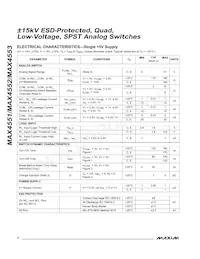 MAX4553ESE+T Datasheet Page 4