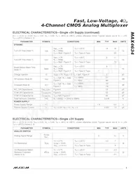 MAX4634EUB+TG002 Datasheet Page 3