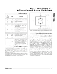 MAX4634EUB+TG002 Datasheet Pagina 7