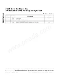 MAX4634EUB+TG002 Datasheet Pagina 10