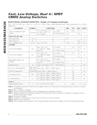 MAX4636ETB+TG104 Datasheet Pagina 4