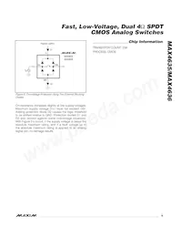 MAX4636ETB+TG104 Datasheet Page 9