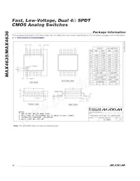 MAX4636ETB+TG104 Datasheet Page 10