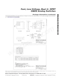 MAX4636ETB+TG104 Datasheet Page 11