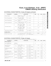 MAX4646EUK+TG002 Datasheet Pagina 3