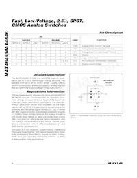 MAX4646EUK+TG002 Datasheet Pagina 6