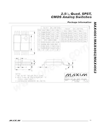 MAX4662EPE+ Datasheet Page 11