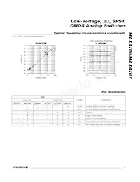 MAX4707EXK+TG002 Datasheet Pagina 5