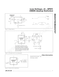 MAX4707EXK+TG002 Datasheet Pagina 7