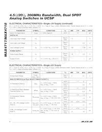 MAX4717EUB+TG002 Datasheet Pagina 4