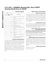 MAX4717EUB+TG002 Datasheet Pagina 10