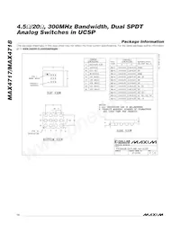 MAX4717EUB+TG002 Datasheet Pagina 14