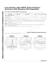 MAX4744ELB+TGC1 Datasheet Pagina 4