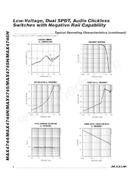 MAX4744ELB+TGC1 Datasheet Pagina 6