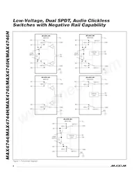 MAX4744ELB+TGC1 Datasheet Pagina 8