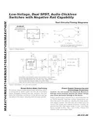 MAX4744ELB+TGC1 Datasheet Pagina 10