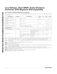 MAX4764ETB+TGA8 Datasheet Pagina 4