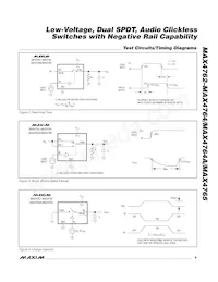 MAX4764ETB+TGA8 Datasheet Page 9