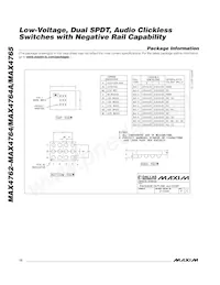 MAX4764ETB+TGA8 Datenblatt Seite 12