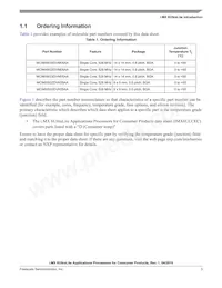 MCIMX6G3DVK05AA數據表 頁面 3