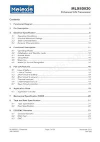 MLX80020KDC-BBA-000-TU Datasheet Pagina 2