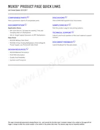 MUX08FS-REEL Datasheet Pagina 2
