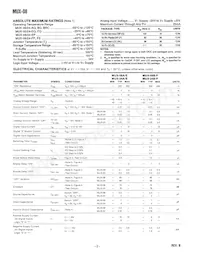 MUX08FS-REEL Datasheet Pagina 3
